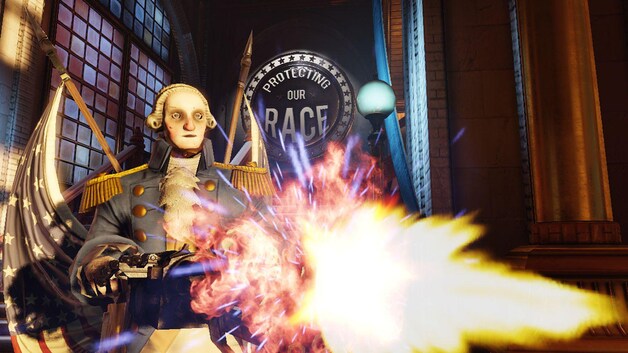 De robo-Washingtons van 'Bioshock Infinite'