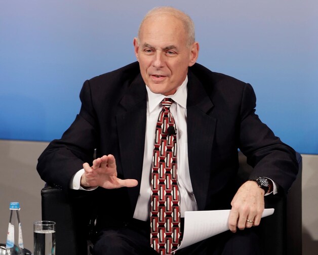 Minister van Binnenlandse Veiligheid John Kelly.