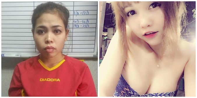 Siti Aishah (l) en Doan Thi Huong (r).