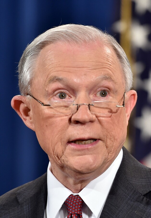 Justitieminister Jeff Sessions