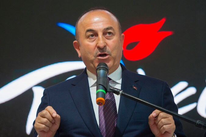 Mevlüt Cavusoglu, de Turkse minister van Buitenlandse Zaken
