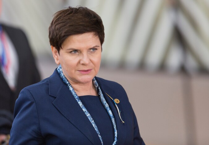 De Poolse premier Beata Szydlo