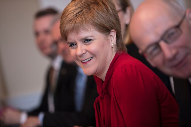 Nicola Sturgeon.