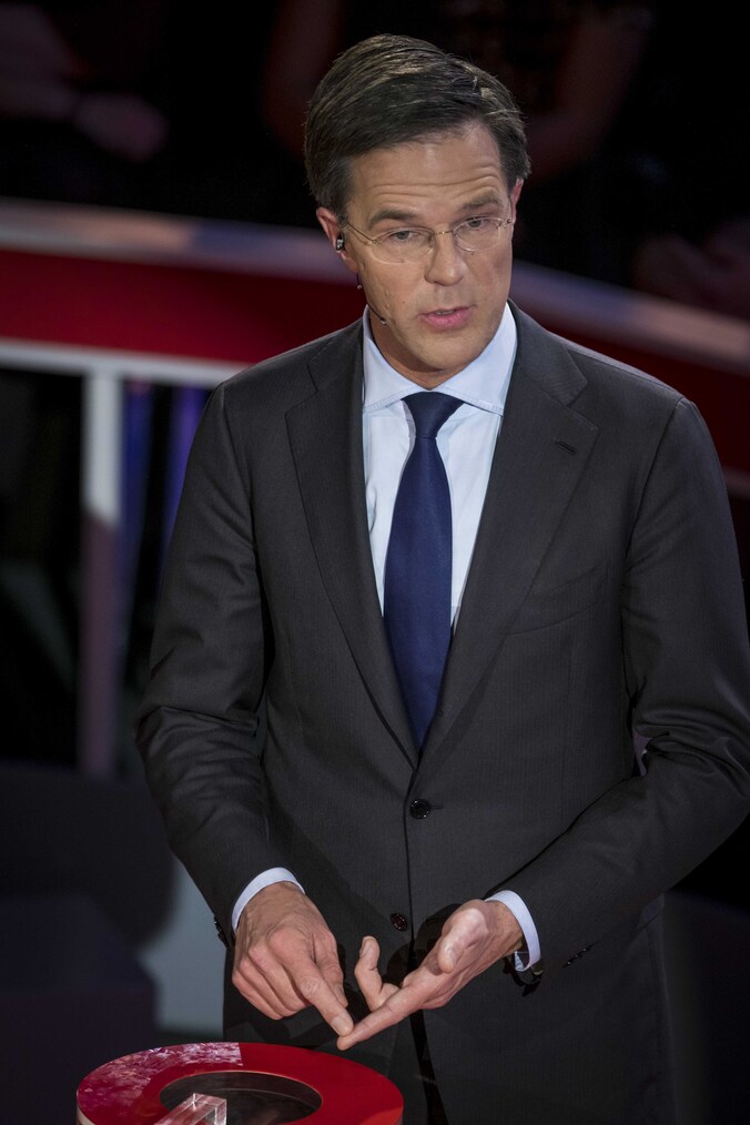 Premier Mark Rutte.