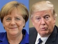 Angela Merkel en Donald Trump ontmoetten elkaar eerder deze maand in Washington, maar eerdere berichten dat Trump Merkel toen een factuur voorlegde, worden nu door de Duitse overheid tegengesproken.