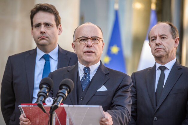 De Franse premier Cazeneuve.