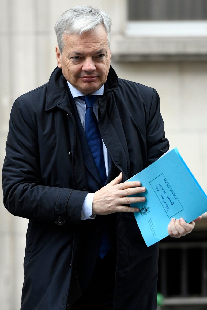 Minister van Buitenlandse Zaken Didier Reynders.
