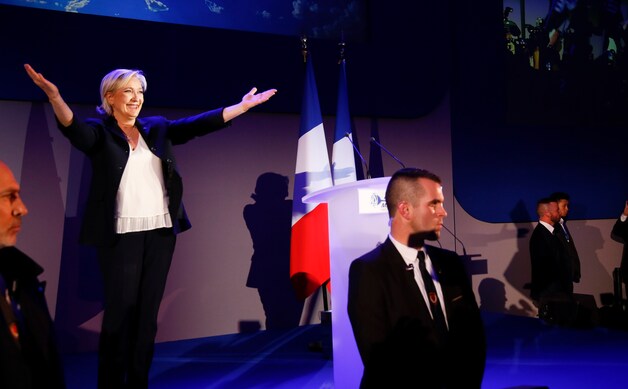 Marine Le Pen (Front National).