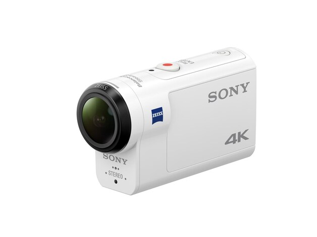 Een digitale camera van Sony met nieuwe schokbestendige technologie.