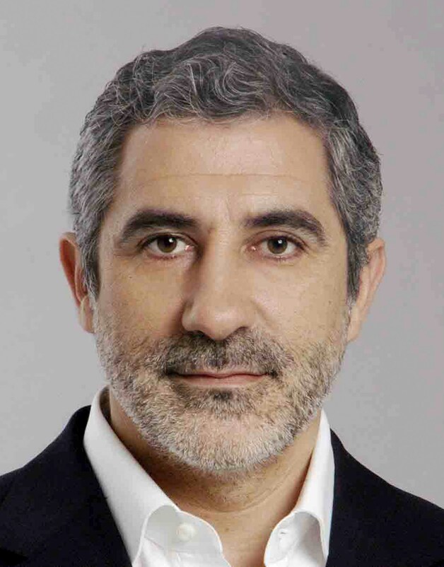 De foto van de Spaanse politicus Gaspar Llamazares, die een technicus van het FBI van internet plukte en gebruikte om er een verouderingsfoto van Osama bin Laden mee te maken.