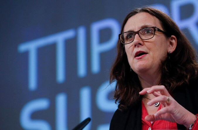 EU-commissaris Cecilia Malmström.