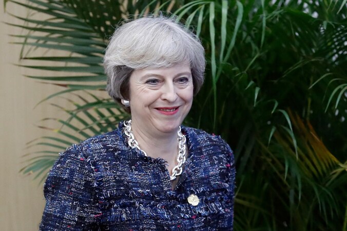 Brits premier Theresa May