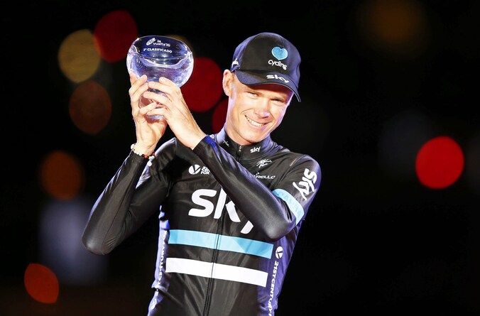 Froome werd vorig jaar tweede in de Vuelta, Quintana was de eindwinnaar.
