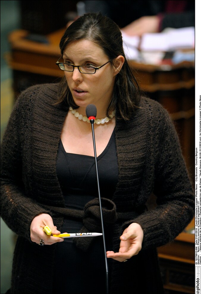 N-VA-kamerlid Sarah Smeyers.