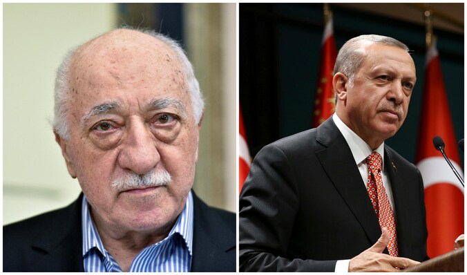 Fethullah Gülen, ooit medestander van Turks president Erdogan, verblijft sinds 1998 in de Amerikaanse staat Pennsylvania.