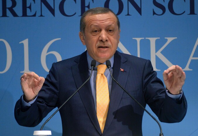 Turks president Recep Tayyip Erdogan