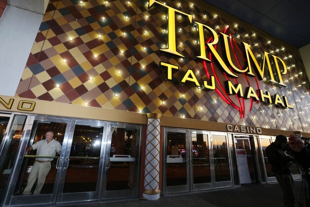 De Taj Mahal van Trump in Atlantic City.