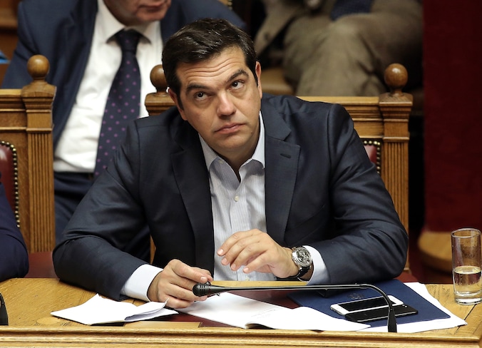 Tsipras wordt er al lang van beschuldigd dat hij in 2015 van plan zou zijn geweest om de eurozone te verlaten