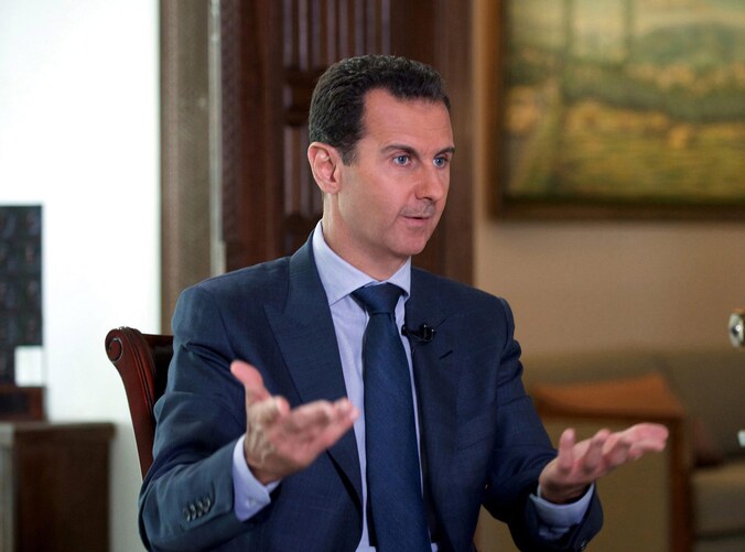 Archieffoto van de Syrische president Basher al-Assad.