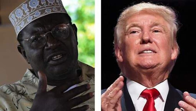 Malik Obama, president Barack Obama's halfbroer, steunt de Republikeinse presidentskandidaat Donald Trump.