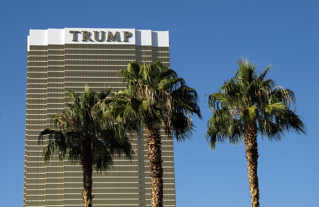 Het Trump Hotel in Las Vegas.