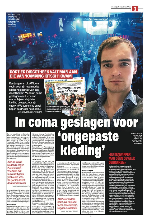 8,5 jaar na zware slag van portier in dancing Lagoa: uitbaters moeten ...