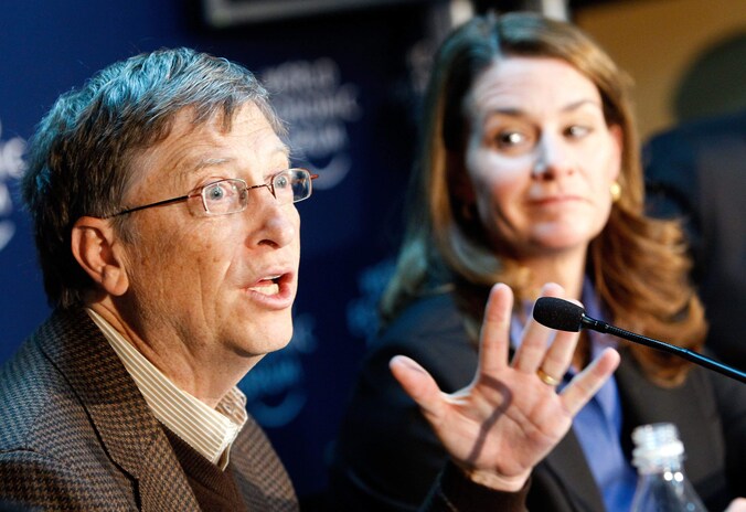Bill en Melinda Gates