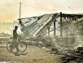 De ontmanteling van het vluchtelingenkamp in Calais