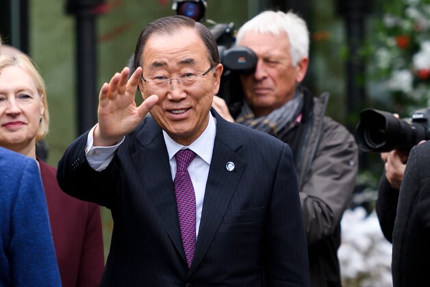 Secretaris-generaal van de VN Ban Ki-Moon.
