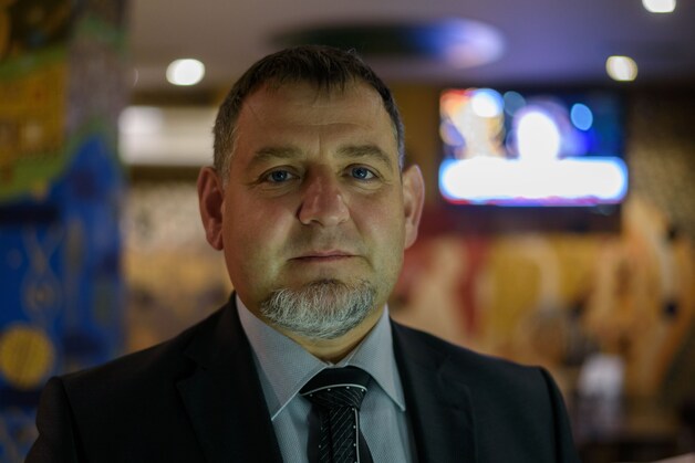 Srecko Ocvirk, de burgemeester van Sevnica.