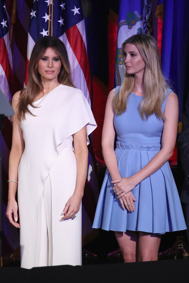 Melania en Ivanka.