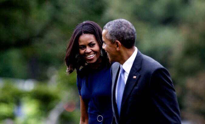 Michelle en Barack Obama.