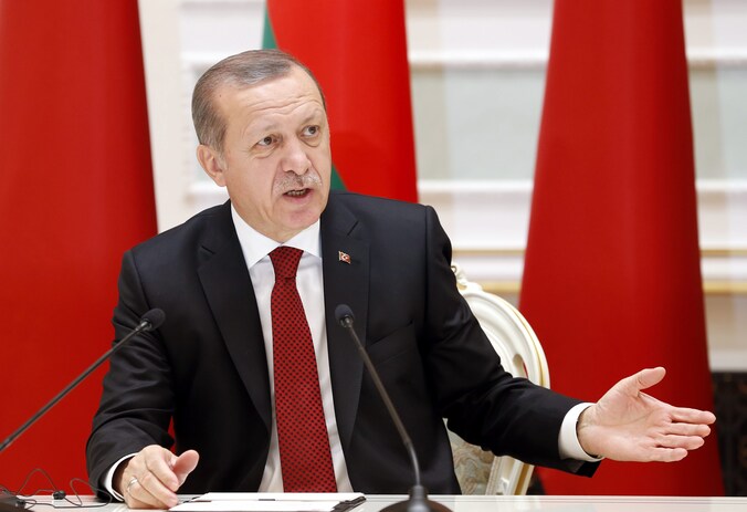 Turks president Erdogan.