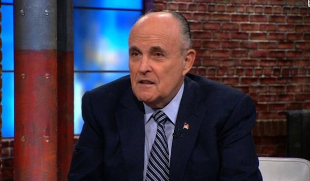 oud-burgemeester van New York Rudy Giuliani
