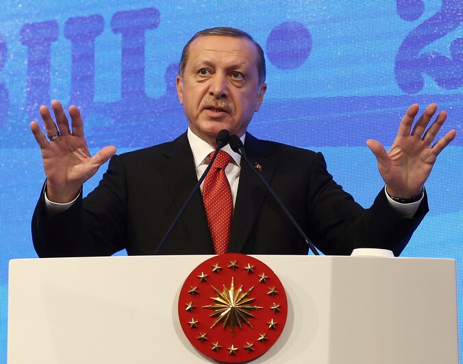 Turks president Erdogan.