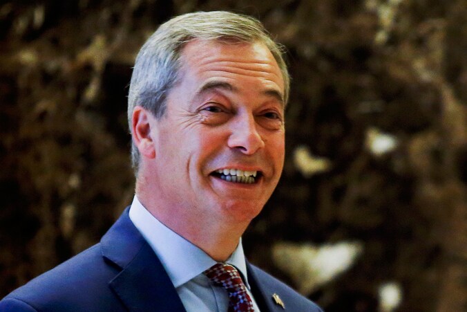 De Britse euroscepticus Nigel Farage valt in de smaak bij de Amerikaanse verkozen president Donald Trump.