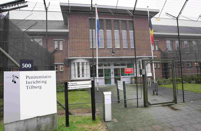 De gevangenis in Tilburg.