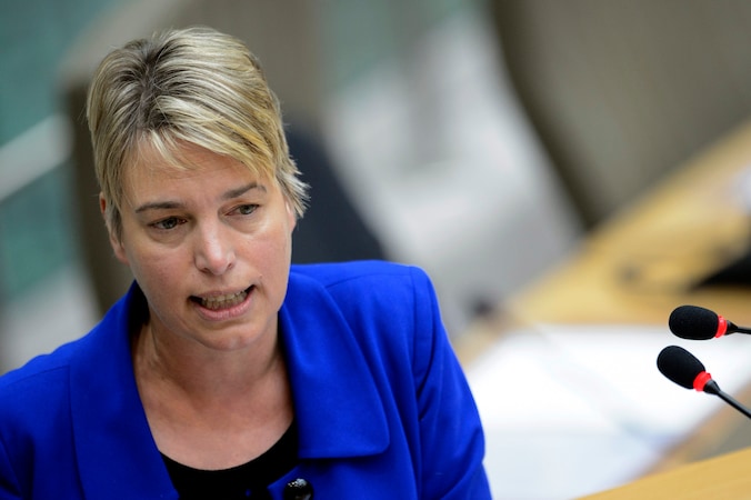 CD&V-minister Joke Schauvliege zei eerder vandaag dat het de bedoeling was om snel te landen.