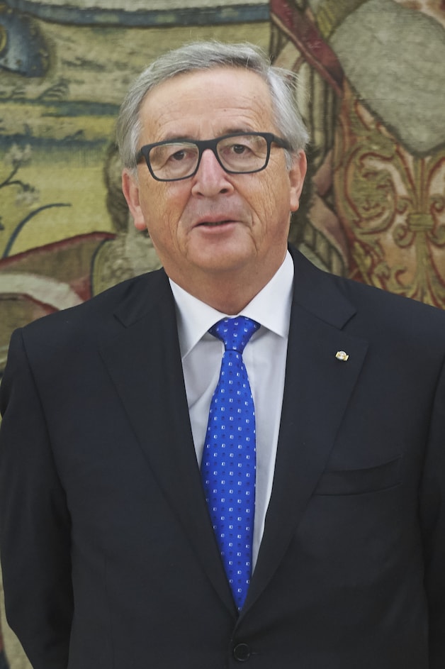 De voorzitter van de Europese Commissie Jean-Claude Juncker.
