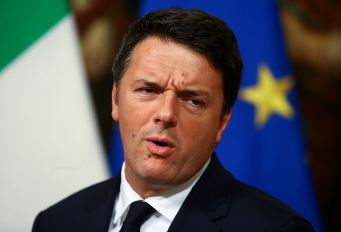 De Italiaanse premier Matteo Renzi wil met het referendum van zondag een grondwetswijziging doorvoeren.