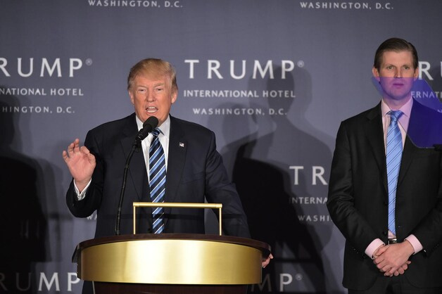 Donald en Eric Trump.