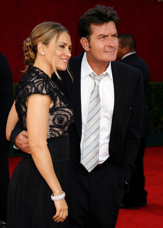 Brooke Mueller en Charlie Sheen in betere tijden.