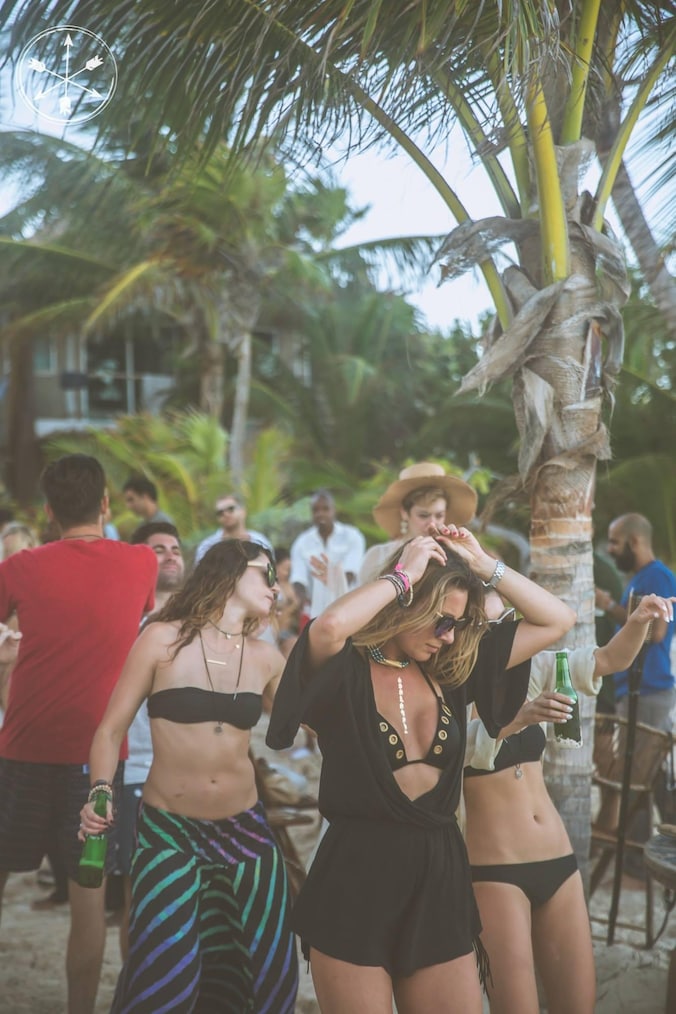 een foto vanop het Habitas-festival.