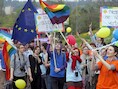 In Vilnius in Litouwen zijn 'gay pride'-parades al wel toegelaten.