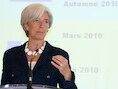Christine Lagarde, hoofd van een Internationaal Monetair Fonds.