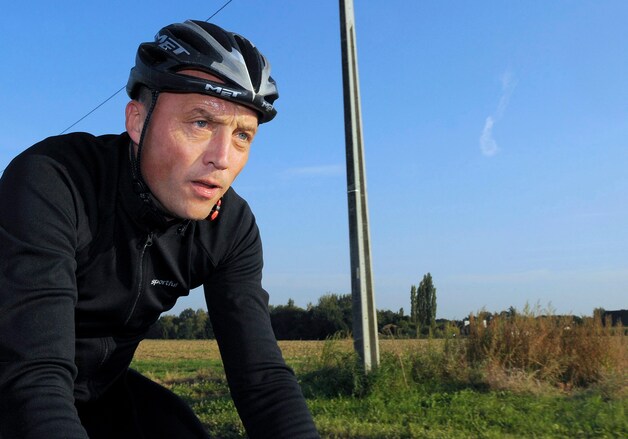 Wouter Vandenhaute, CEO van De Vijver Media, is een gepassioneerd fietser, net als zijn nieuwe aanwinst Gilbert Van fraeyenhoven.