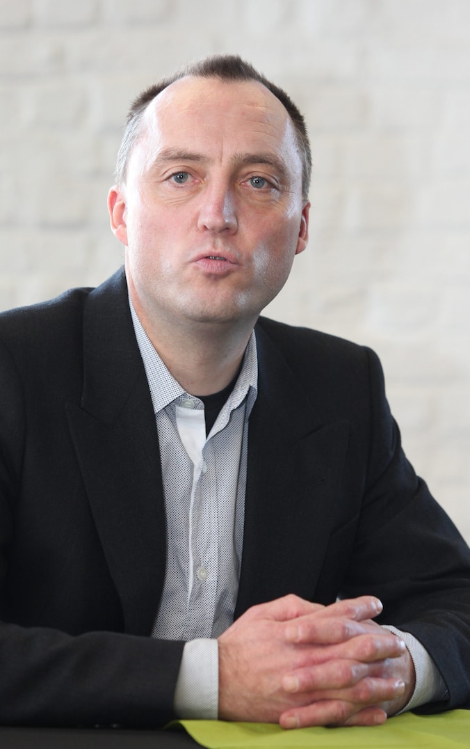 Woestijnvis-baas Wouter Vandenhauite.