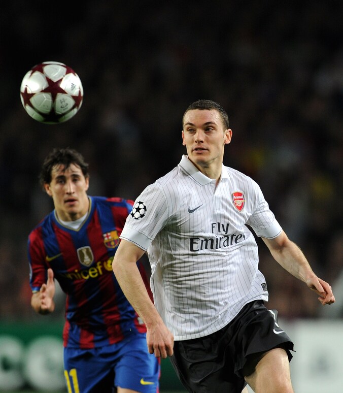 Krkic hier in duel met Thomas Vermaelen.