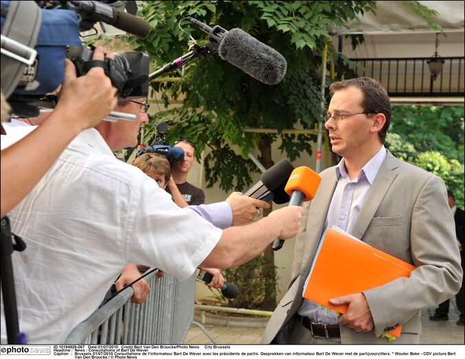 Interim-voorzitter Beke is meer gematigd.