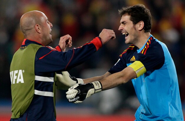 Reina en Casillas zoals je Courtois en Mignolet dus niet meteen zal zien.